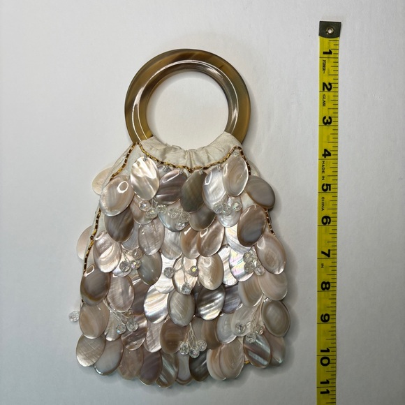 Chan Luu Iridescent Shell Wristlet - Picture 7 of 11